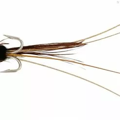Unique Flies Black Francis Silver Treble