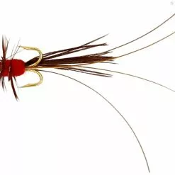 Unique Flies Red Francis Gold Treble