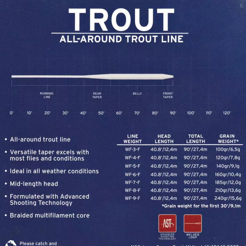Scientific Anglers Frequency Trout 2 Scientific Anglers Frequency Trout - Image 2
