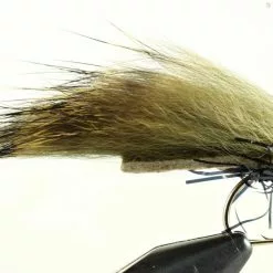 Fulling Mill SR Black Tipped Olive Zonker